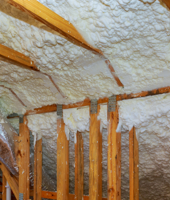 Spray insulation